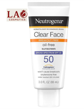 Neutrogena – Clear Face Break-Out Free Liquid Lotion Sunscreen SPF 50 88ml