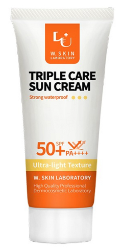 W. Skin Laboratory Triple Care Sunscreen SPF50 PA++++ 60g