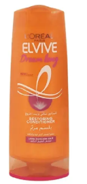 Loreal Paris Elvive Dream Length Detangling Conditioner with Vegetal Keratin and Castor Oil for Damaged Hair 500ml
