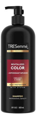 Tresemme Revitalized Color Shampoo 828ml – Antioxidant Infusion for Vibrancy, Shine & Heat Protection