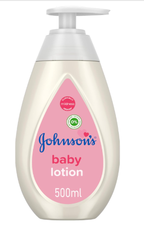 Johnson's - Moisturizing Pink Baby Lotion with Coconut Oil - 500ml