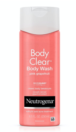 Neutrogena Body Clear Pink Grapefruit Body Wash (250ml)