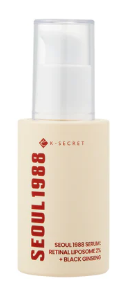 KSecret Seoul 1988 Serum: Retinal Liposome 2% + Black Ginseng 30ml