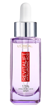 Loreal Paris Serum Revitalift Filler [+Hyaluronic Acid], 1.5% Pure Concentrated Hyaluronic Acid Dropper Serum 30ml