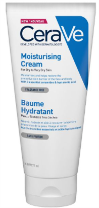 CeraVe  Moisturising Cream Baume Hydratant 177ml