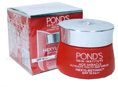 Pond's Age Miracle Hexyl Retinol Ultimate Youth Day Cream 45g