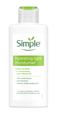 Simple Kind to Skin Hydrating Light Moisturiser 125ml