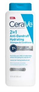 CeraVe 2-in-1 Anti-Dandruff Hydrating Shampoo and Conditioner 355ml