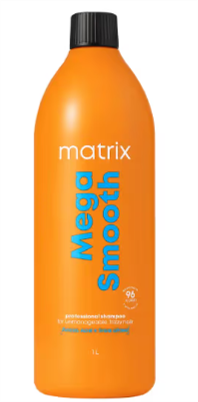 Matrix Mega Smooth professional shampoo for Unmanageable, Frizzy Hair 1L